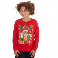 11C165: Assorted Kids Christmas Fleece Sweatshirts (7-13 Years)